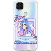 Прозрачный чехол BoxFace ZTE Blade V2020 The Sakuras Will Cry For You