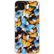 Прозрачный чехол BoxFace ZTE Blade V2020 Butterfly Morpho