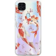 Прозрачный чехол BoxFace ZTE Blade V2020 Japanese Koi Fish