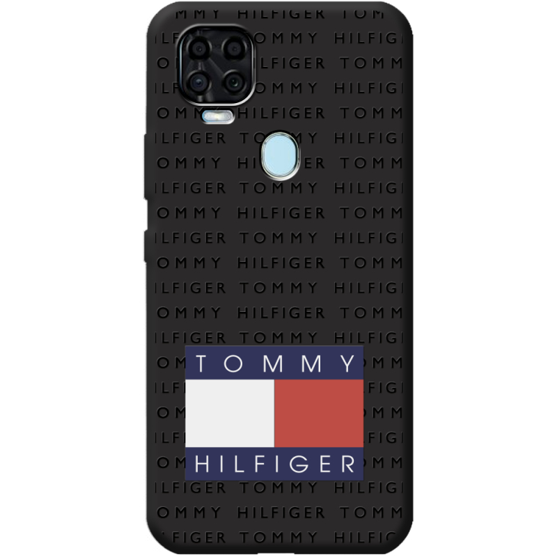 Черный чехол BoxFace ZTE Blade V2020 Tommy Print