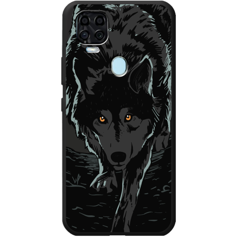 Черный чехол BoxFace ZTE Blade V2020 Wolf