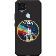 Черный чехол BoxFace ZTE Blade V2020 NASA