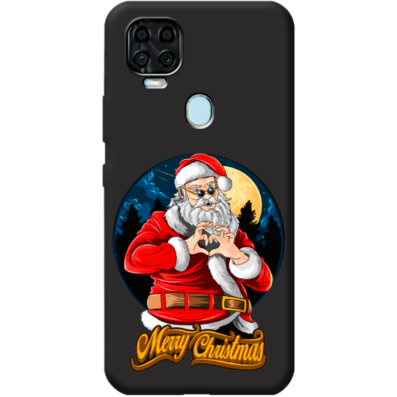 Черный чехол BoxFace ZTE Blade V2020 Cool Santa