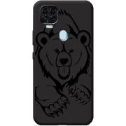 Черный чехол BoxFace ZTE Blade V2020 Grizzly Bear