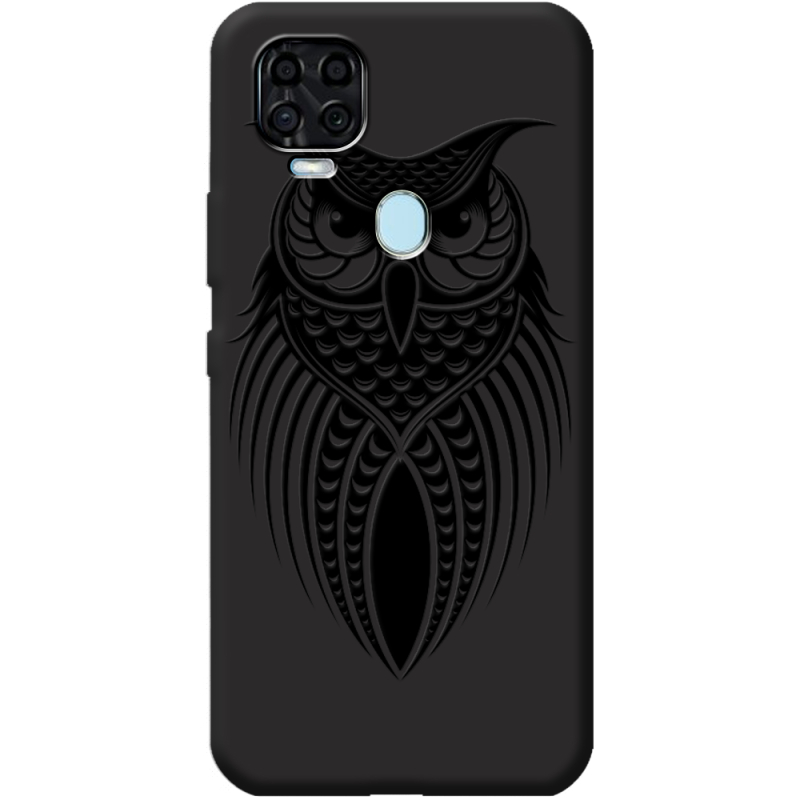 Черный чехол BoxFace ZTE Blade V2020 Owl