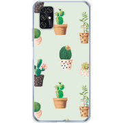 Чехол BoxFace ZTE Blade V2020 Smart L-green Cacti