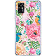 Чехол BoxFace ZTE Blade V2020 Smart Birds in Flowers