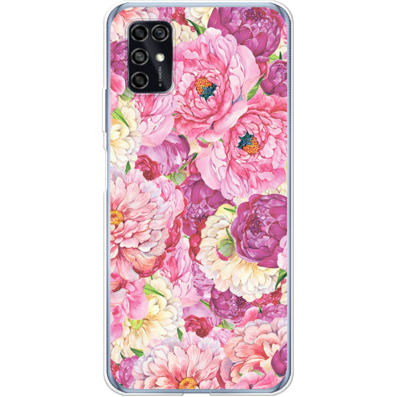 Чехол BoxFace ZTE Blade V2020 Smart Pink Peonies