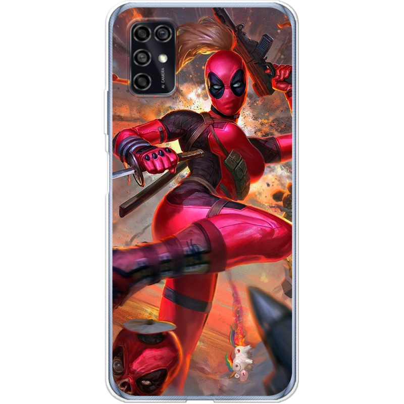 Чехол BoxFace ZTE Blade V2020 Smart Woman Deadpool