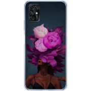 Чехол BoxFace ZTE Blade V2020 Smart Exquisite Purple Flowers