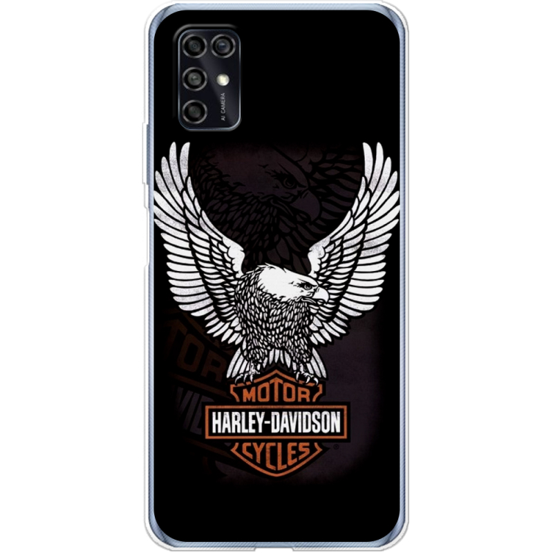 Чехол BoxFace ZTE Blade V2020 Smart Harley Davidson and eagle