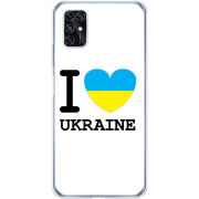 Чехол BoxFace ZTE Blade V2020 Smart I love Ukraine