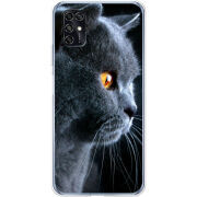 Чехол BoxFace ZTE Blade V2020 Smart English cat