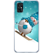 Чехол BoxFace ZTE Blade V2020 Smart Skier Snowman