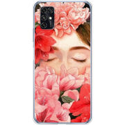 Чехол BoxFace ZTE Blade V2020 Smart Girl in Flowers