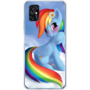 Чехол BoxFace ZTE Blade V2020 Smart My Little Pony Rainbow Dash