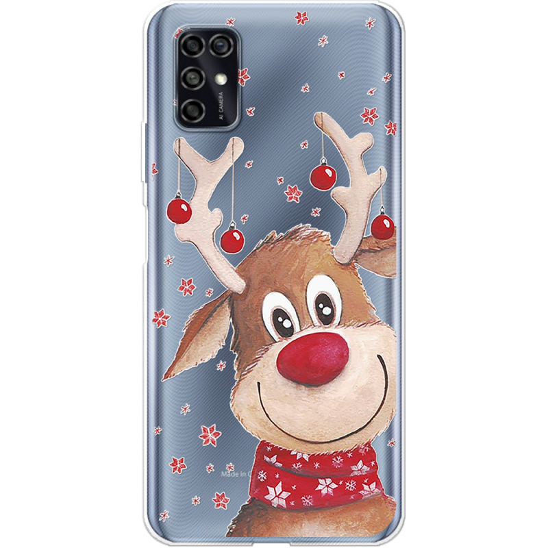 Прозрачный чехол BoxFace ZTE Blade V2020 Smart Winter Deer