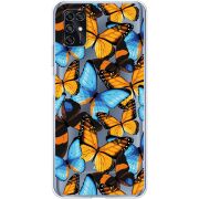 Прозрачный чехол BoxFace ZTE Blade V2020 Smart Butterfly Morpho