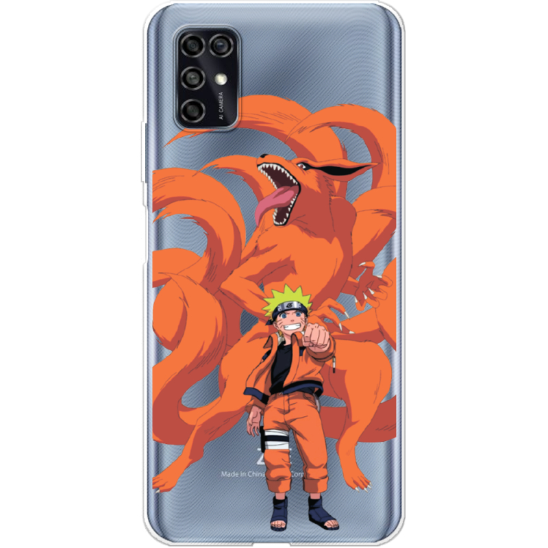 Прозрачный чехол BoxFace ZTE Blade V2020 Smart Naruto and Kurama