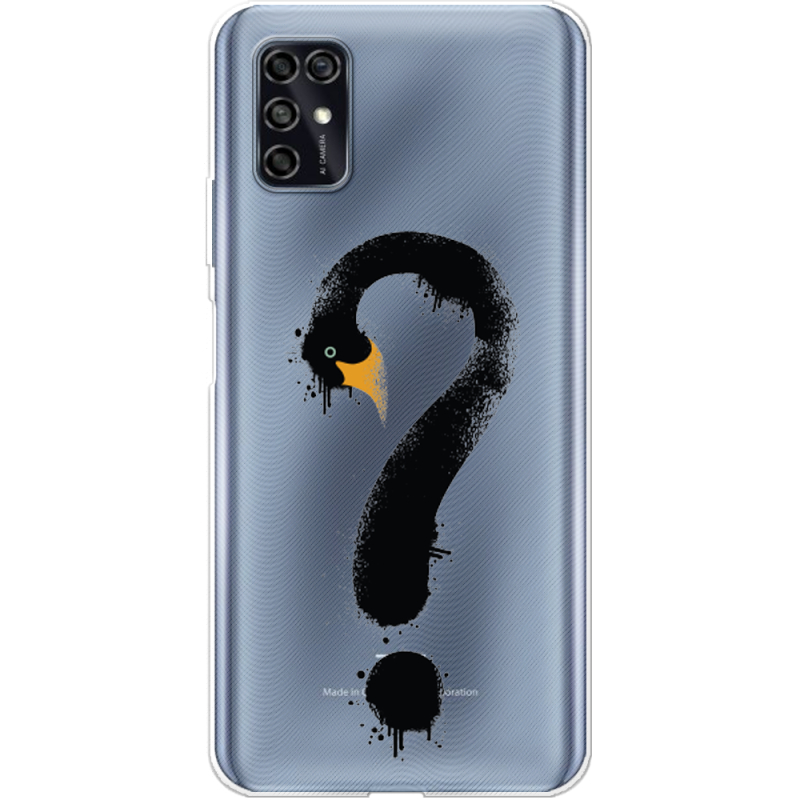 Прозрачный чехол BoxFace ZTE Blade V2020 Smart Swan question