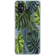 Прозрачный чехол BoxFace ZTE Blade V2020 Smart Palm Tree