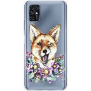 Прозрачный чехол BoxFace ZTE Blade V2020 Smart Winking Fox