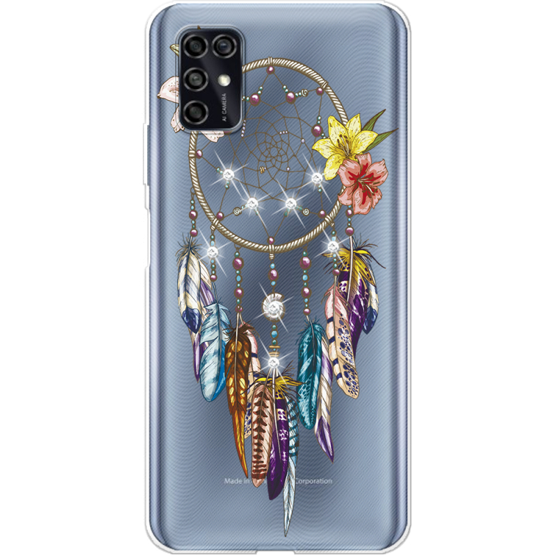 Чехол со стразами ZTE Blade V2020 Smart Dreamcatcher