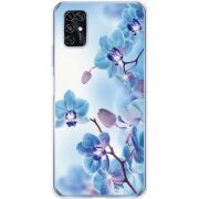 Чехол со стразами ZTE Blade V2020 Smart Orchids