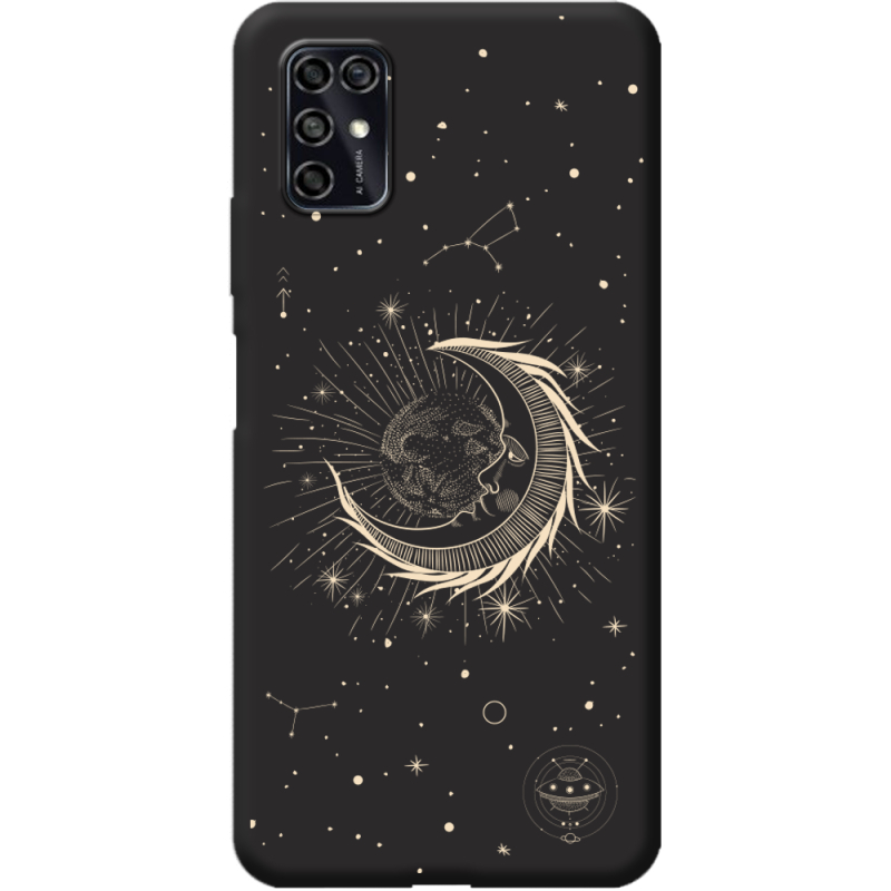 Черный чехол BoxFace ZTE Blade V2020 Smart Moon