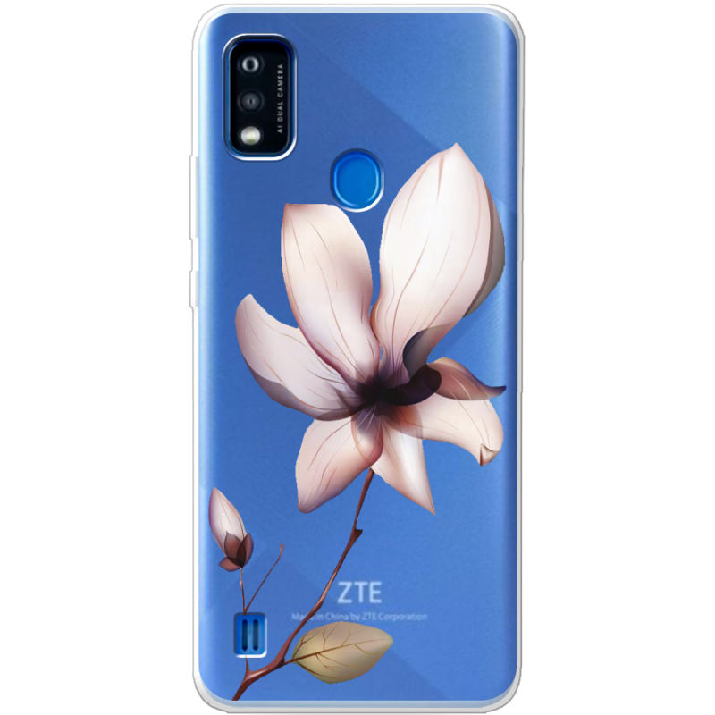 Прозрачный чехол BoxFace ZTE Blade A51 Magnolia