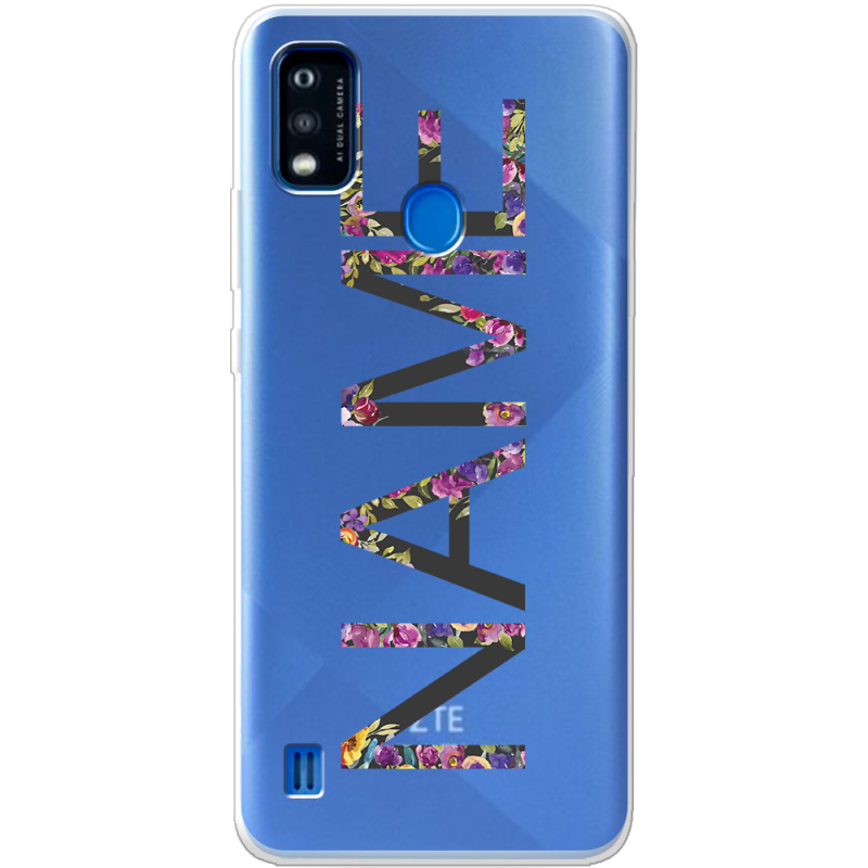 Прозрачный чехол BoxFace ZTE Blade A51 Именной