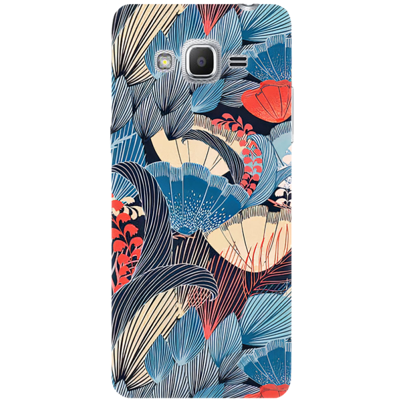 Чехол Uprint Samsung Galaxy J2 Prime G532F Blue Herb