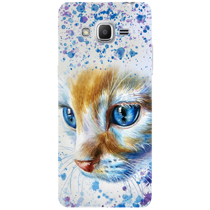 Чехол Uprint Samsung Galaxy J2 Prime G532F Голубоглазый Кот