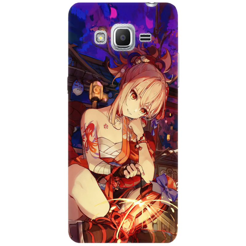 Чехол Uprint Samsung Galaxy J2 Prime G532F Genshin Ёимия с огоньком