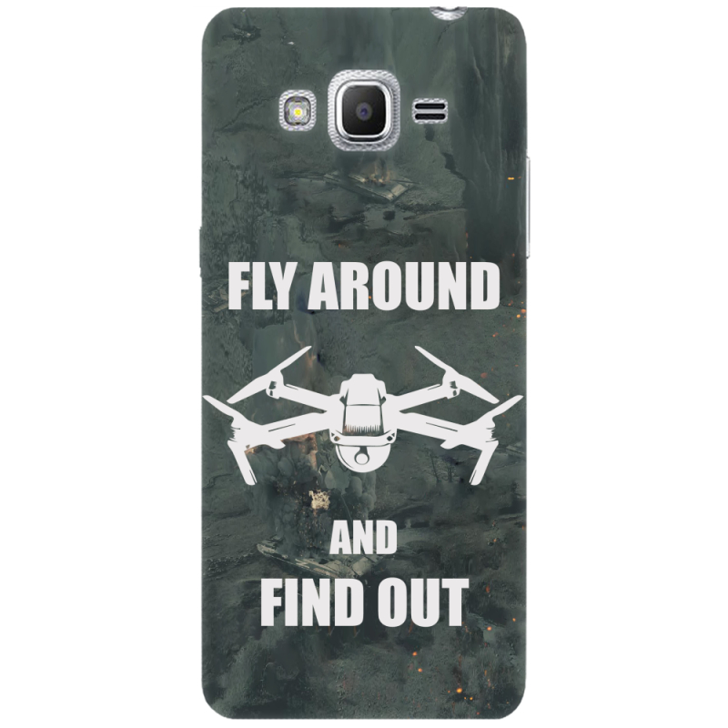 Чехол Uprint Samsung Galaxy J2 Prime G532F Дрон Fly Around