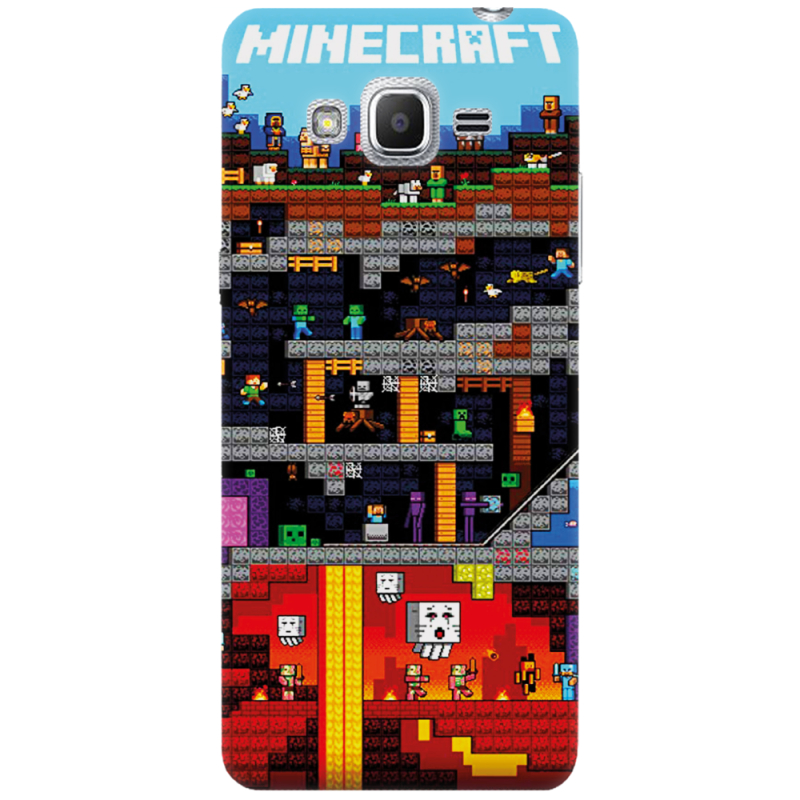 Чехол Uprint Samsung Galaxy J2 Prime G532F Minecraft Lode Runner