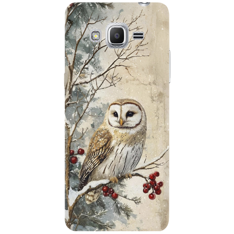 Чехол Uprint Samsung Galaxy J2 Prime G532F Christmas Owl
