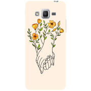 Чехол Uprint Samsung Galaxy J2 Prime G532F Flower Hands