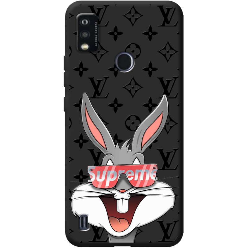 Черный чехол BoxFace ZTE Blade A51 looney bunny