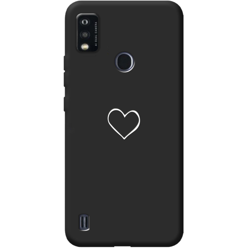 Черный чехол BoxFace ZTE Blade A51 My Heart