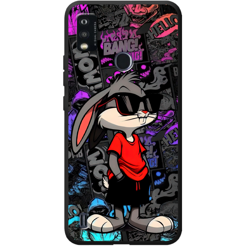 Черный чехол BoxFace ZTE Blade A51 Малий вухань