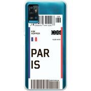 Прозрачный чехол BoxFace ZTE Blade A71 Ticket Paris