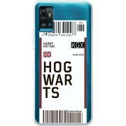 Прозрачный чехол BoxFace ZTE Blade A71 Ticket Hogwarts