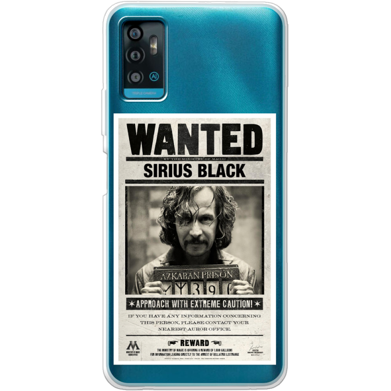 Прозрачный чехол BoxFace ZTE Blade A71 Sirius Black