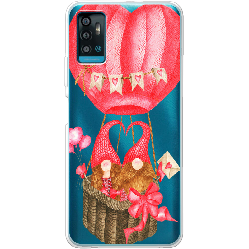 Прозрачный чехол BoxFace ZTE Blade A71 Valentine Dwarfs