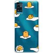 Прозрачный чехол BoxFace ZTE Blade A71 Gudetama