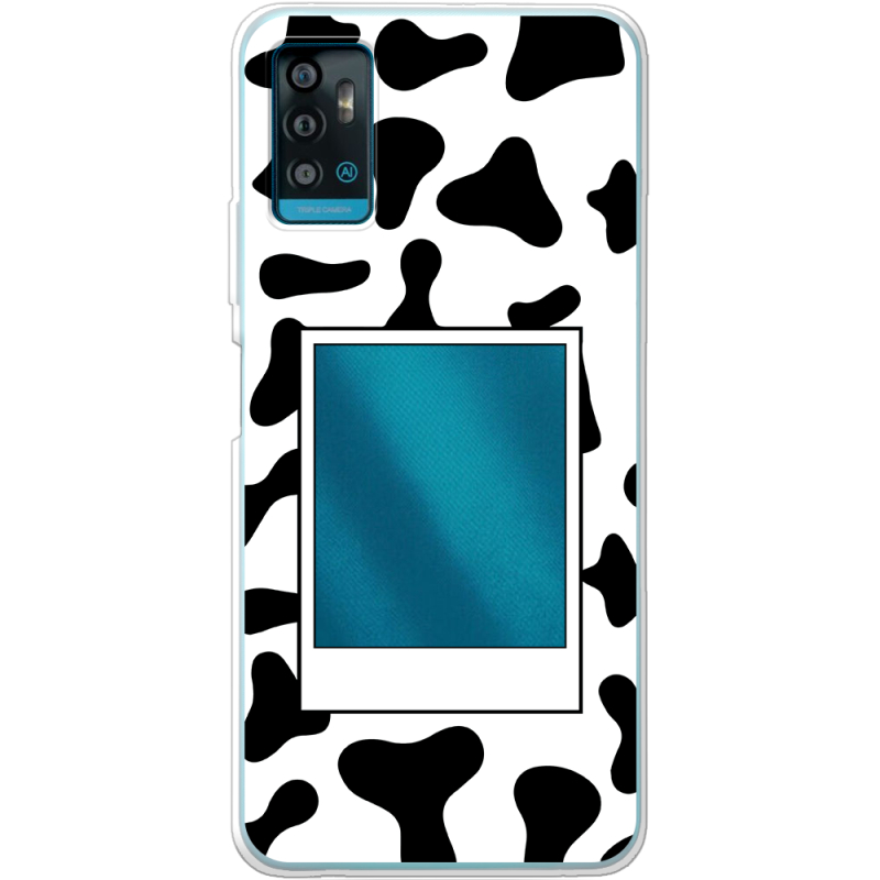 Прозрачный чехол BoxFace ZTE Blade A71 Cow