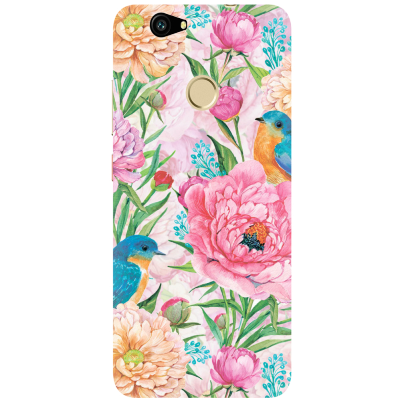 Чехол Uprint Huawei Nova Birds in Flowers