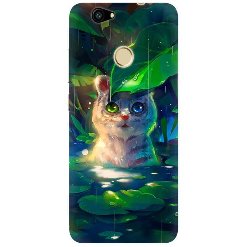 Чехол Uprint Huawei Nova White Tiger Cub