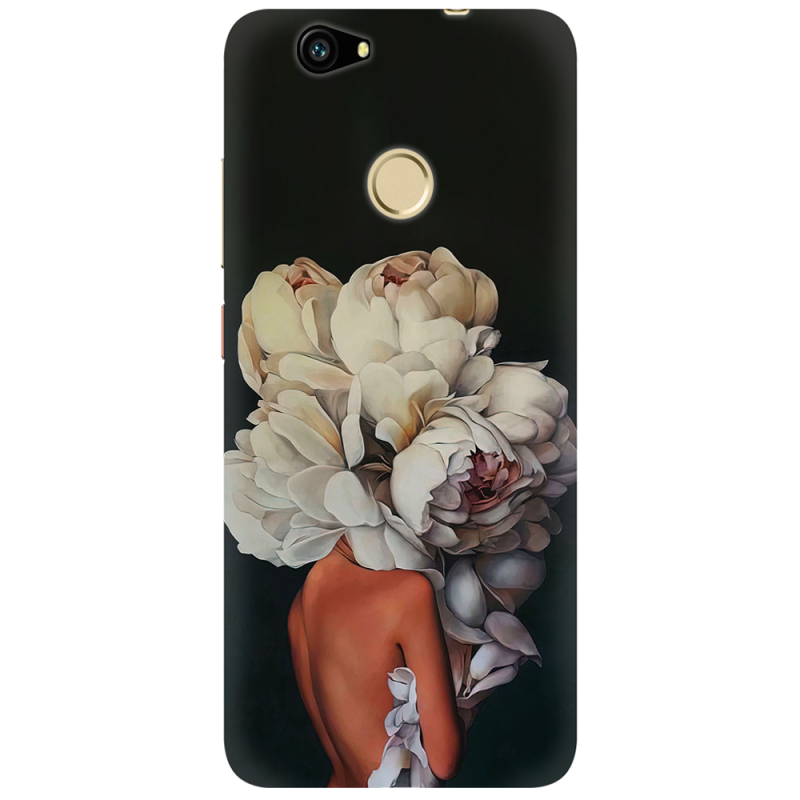 Чехол Uprint Huawei Nova Exquisite White Flowers